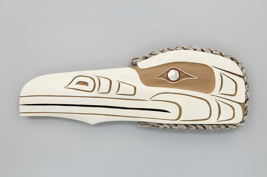 White Raven Plaque