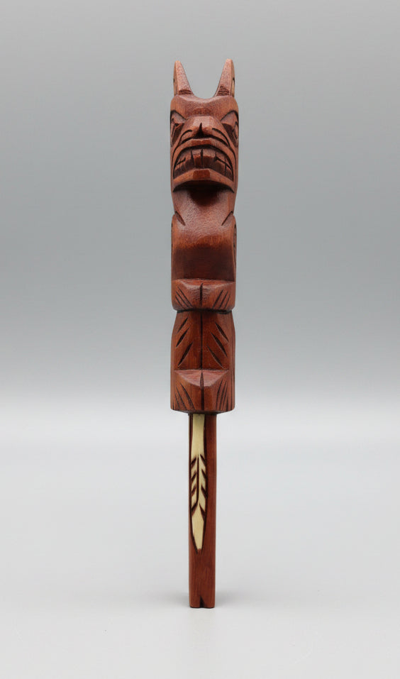 Bear Talking Stick