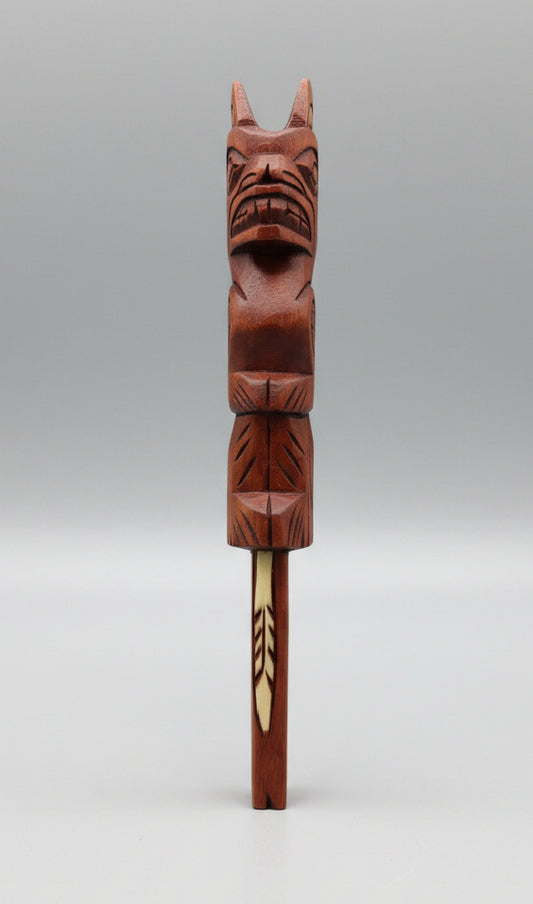 Bear Talking Stick