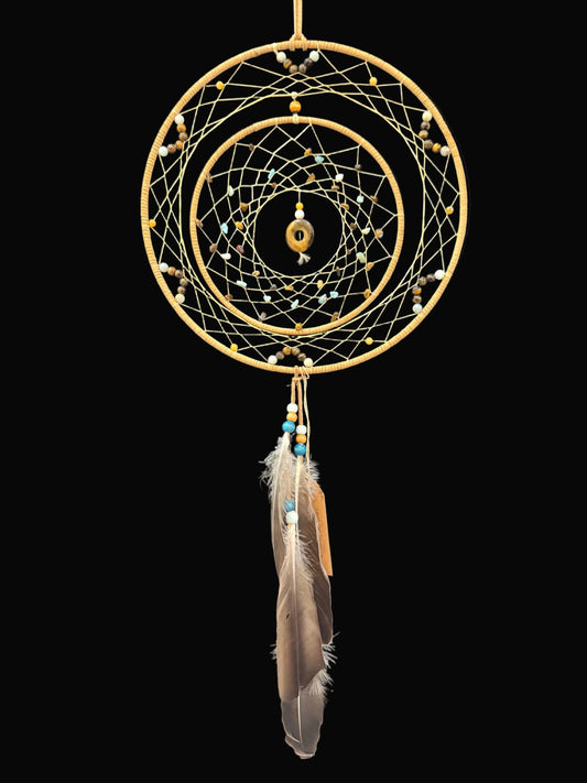 12" Dreamcatcher 8" Hoop on Swivel