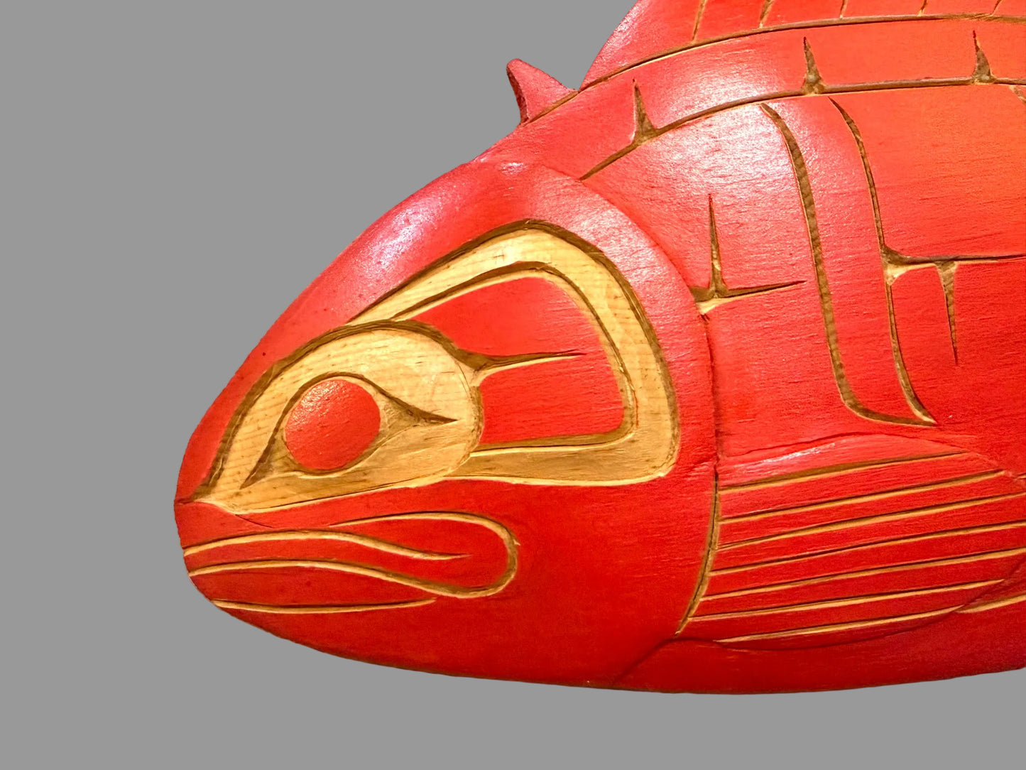 Red Snapper Yellow Cedar Plaque