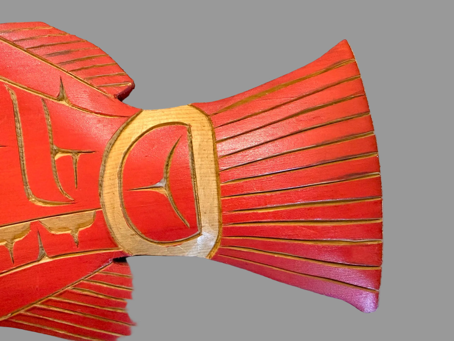 Red Snapper Yellow Cedar Plaque