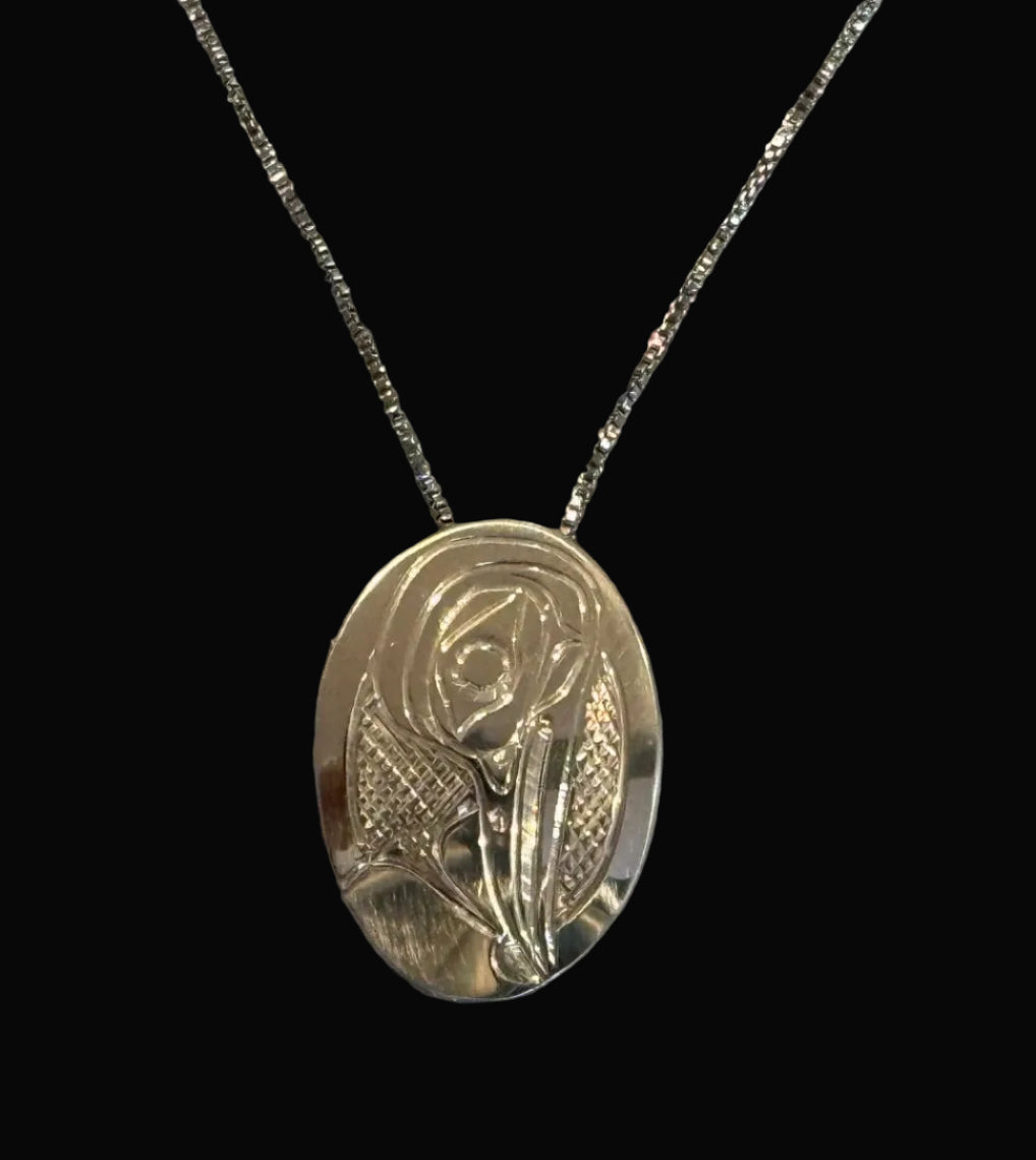 Sterling Silver Hummingbird Pendant