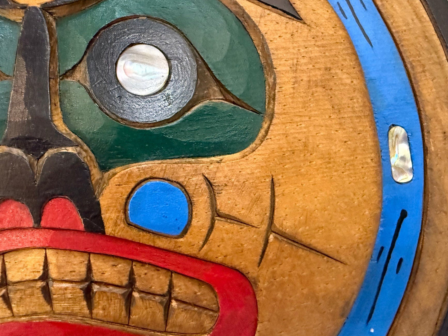 Moon Plaque with Abalone inlay