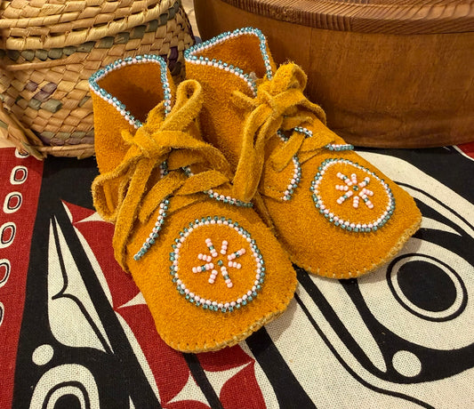 Toddler Moosehide Moccasins