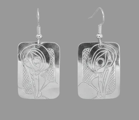 Stirling Silver Hummingbird Earrings