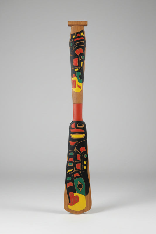 Kwakiutl Eagles Paddle