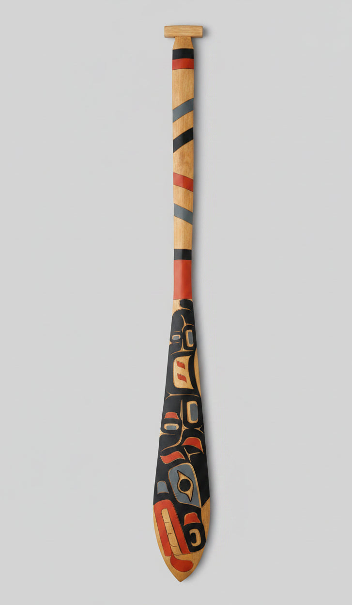 Kwakiutl Bear Paddle