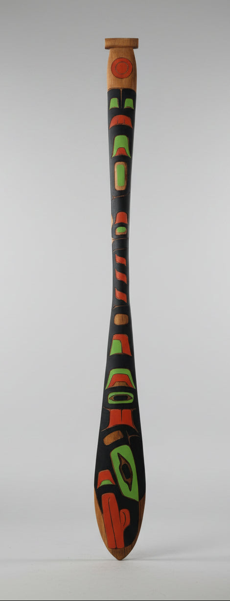 Kwakiutl Raven Paddle