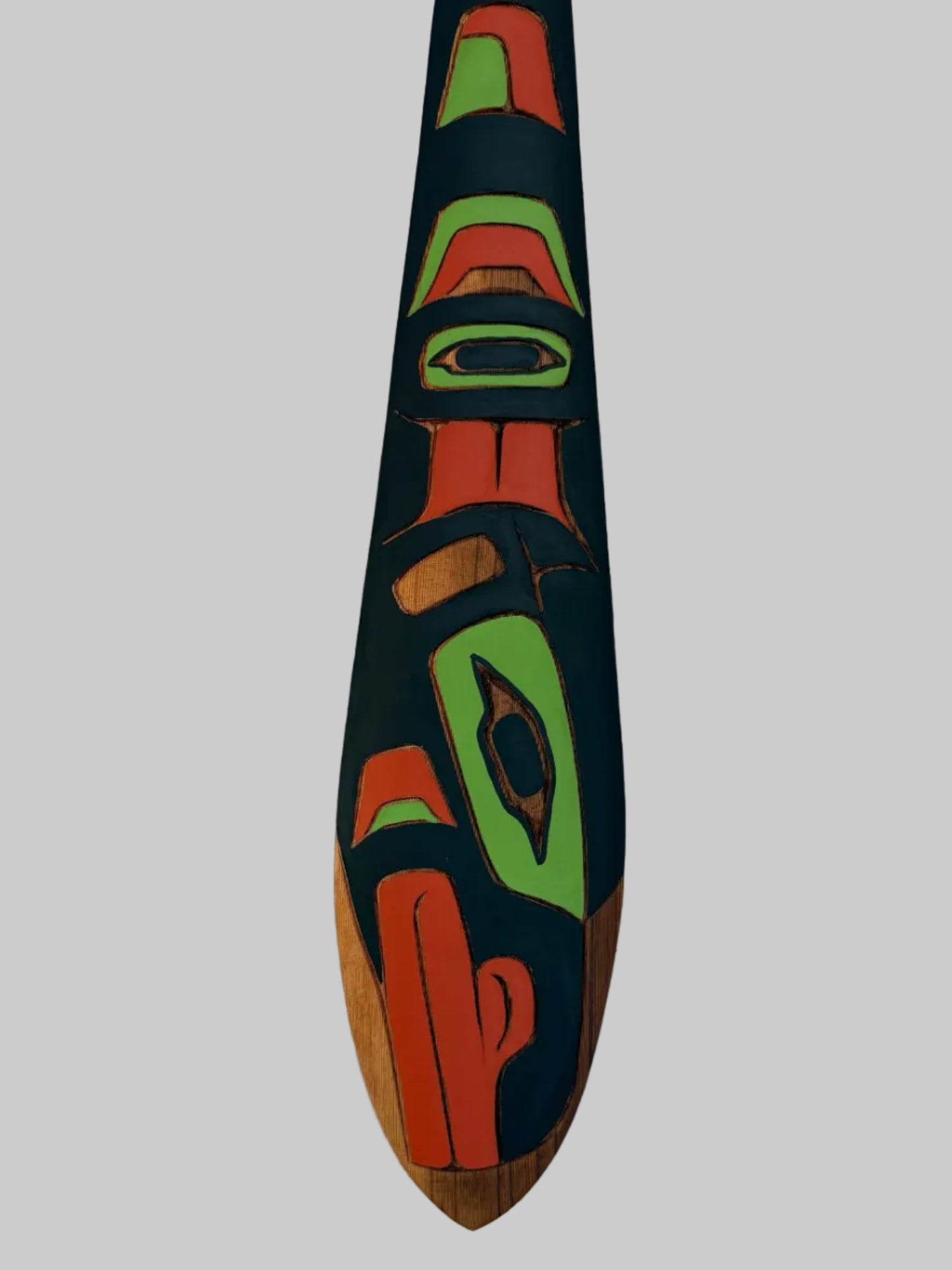 Kwakiutl Raven Paddle
