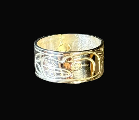 Stirling Silver Bear Ring