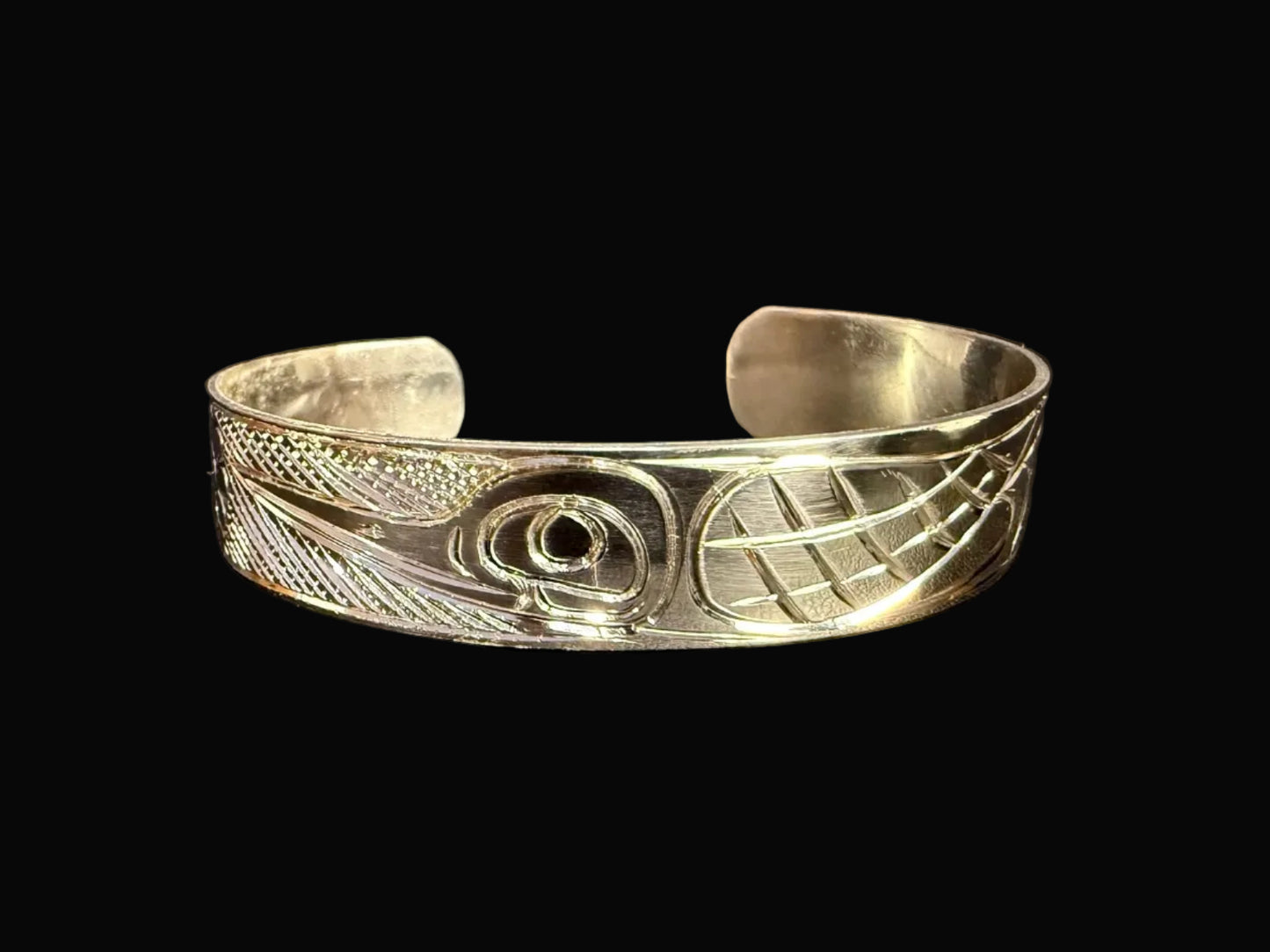 1/2" Sterling Silver Hummingbird Bracelet