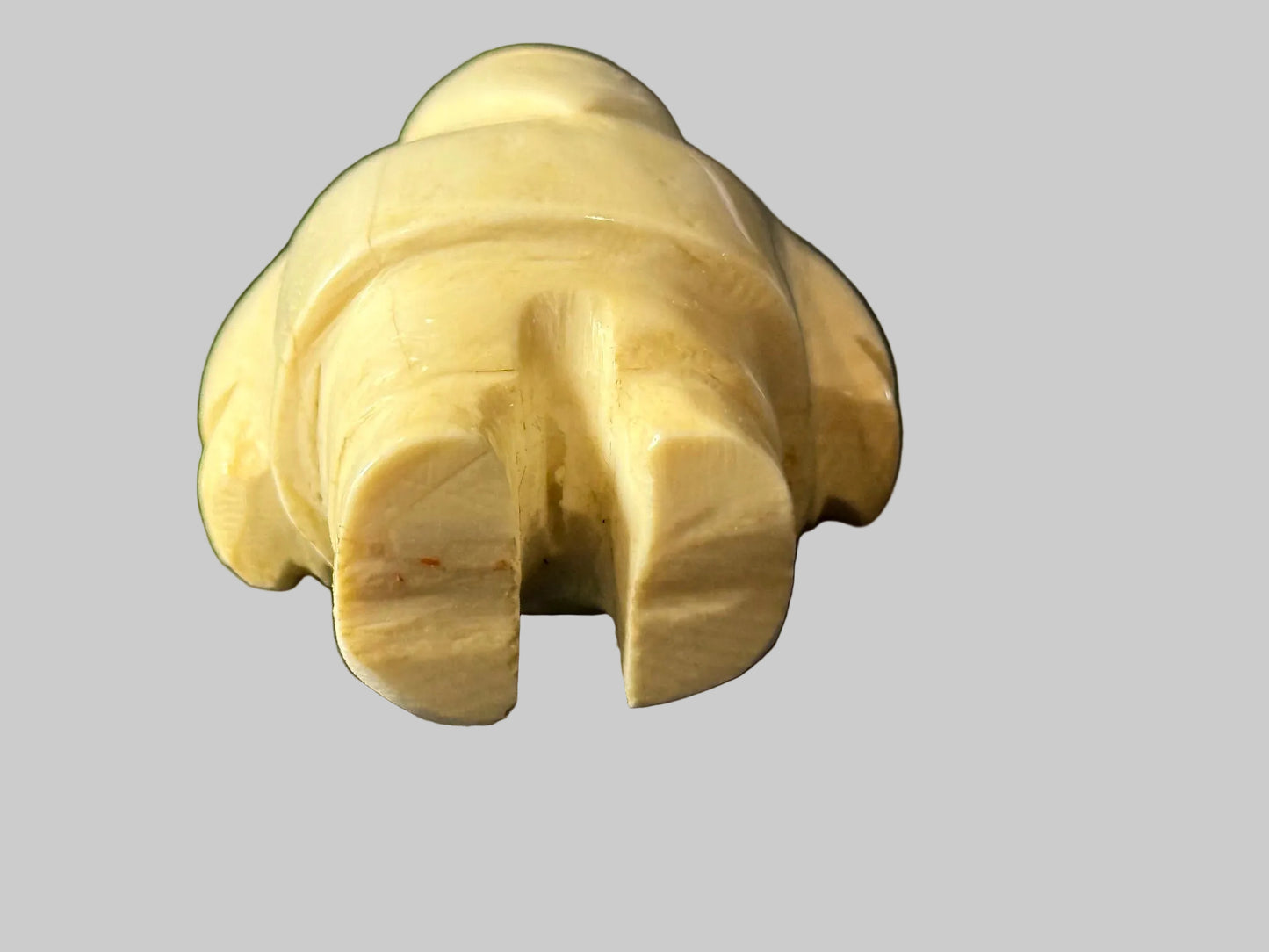 Vintage Walrus Tusk Inuit Man