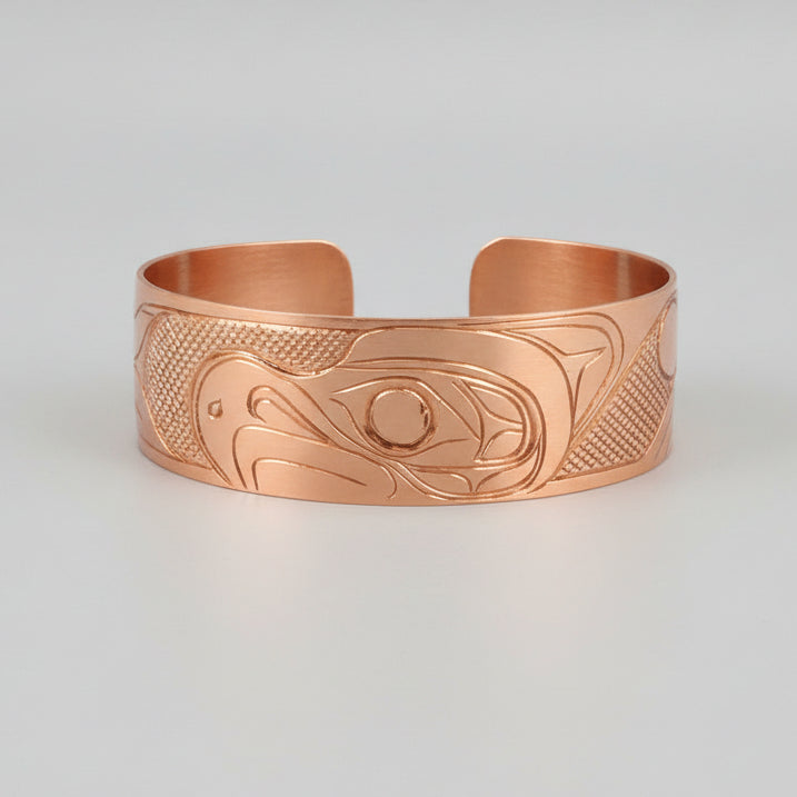 3/4" Copper Thunderbird Bracelet