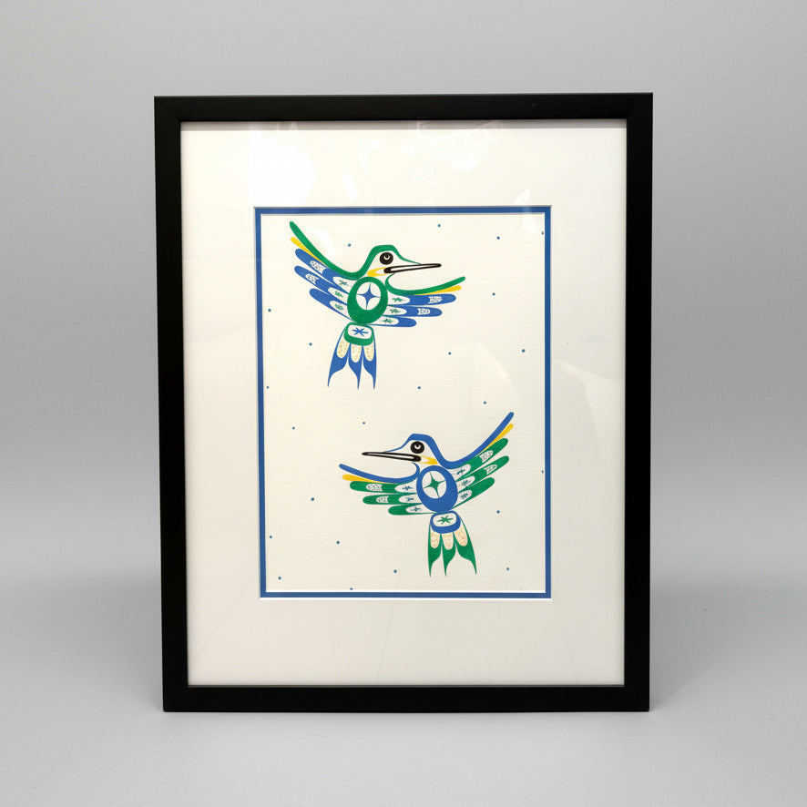 Playful Flight-Hummingbirds