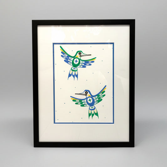 Playful Flight-Hummingbirds