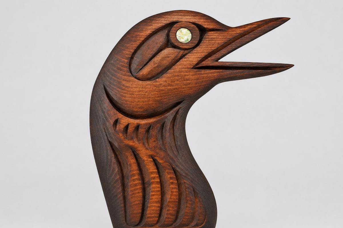 Loon & Baby (free standing)