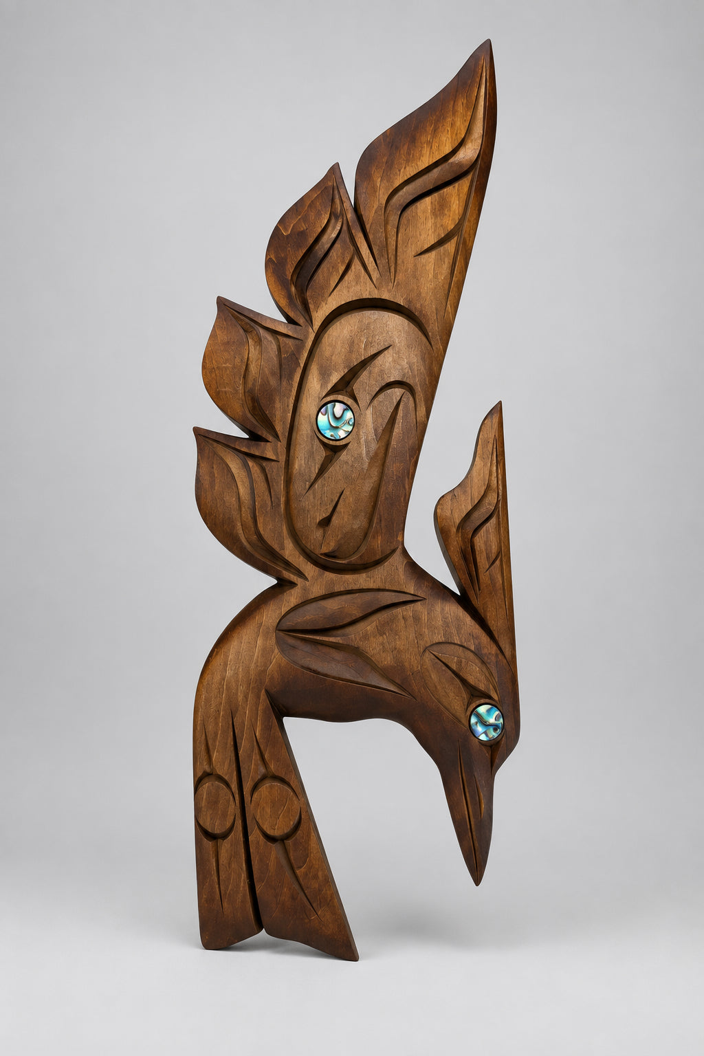 Salish Kingfisher Plaque