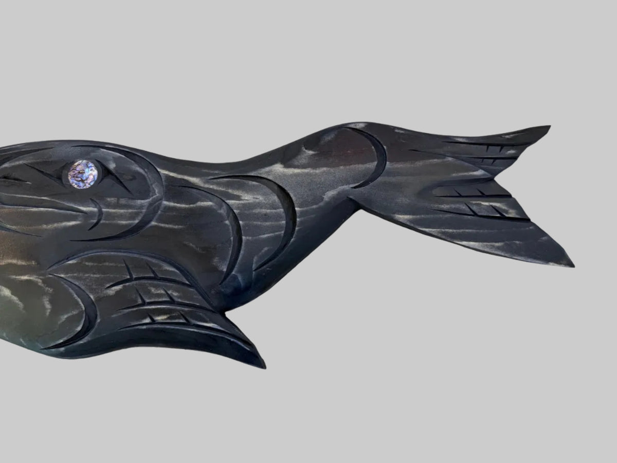 Salish Harbour Seal Plaque