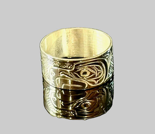 Stirling Silver Thunderbird Ring