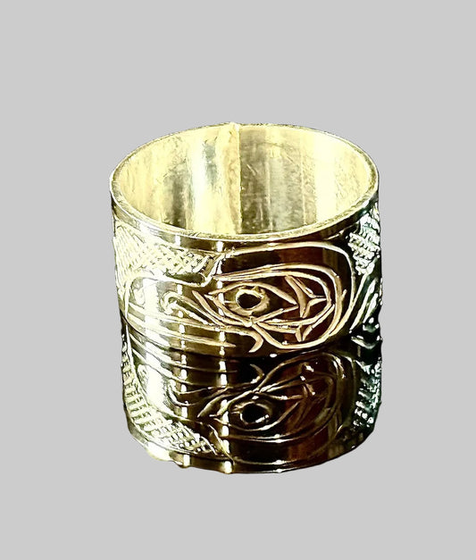 Stirling Silver Raven Ring
