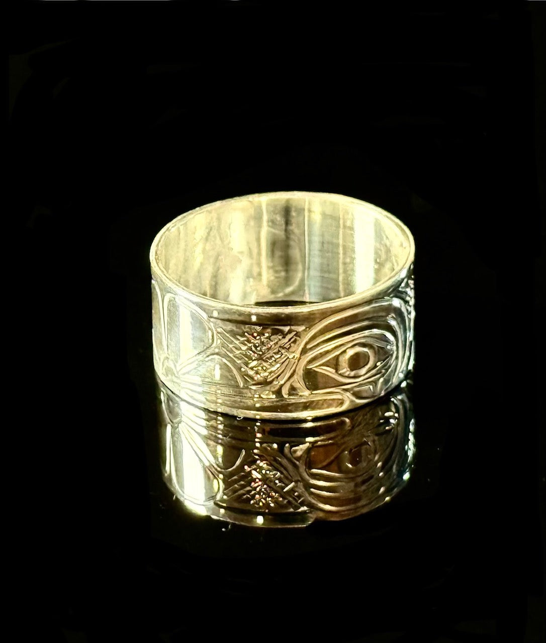 Stirling Silver Hummingbird Ring