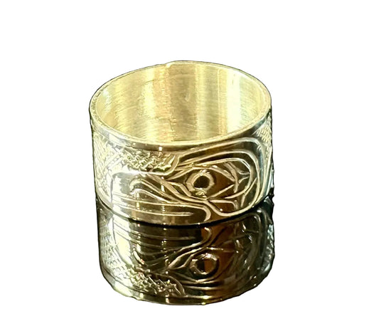 Sterling Silver Raven Ring