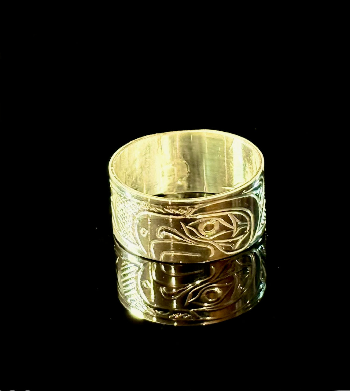 Stirling Silver Thunderbird Ring