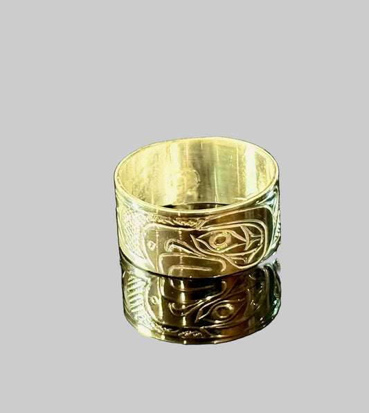 Stirling Silver Thunderbird Ring