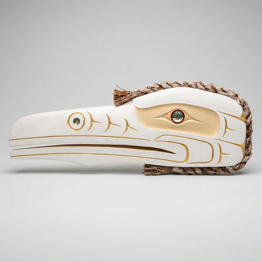Spiritual White Raven