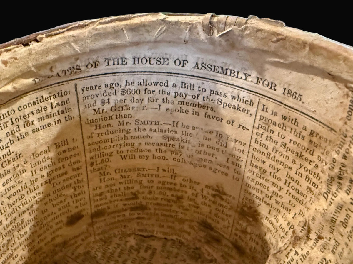1865 Birchbark Basket