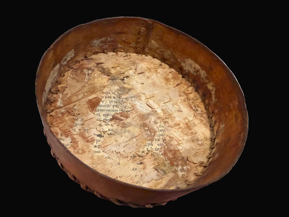 1865 Birchbark Basket