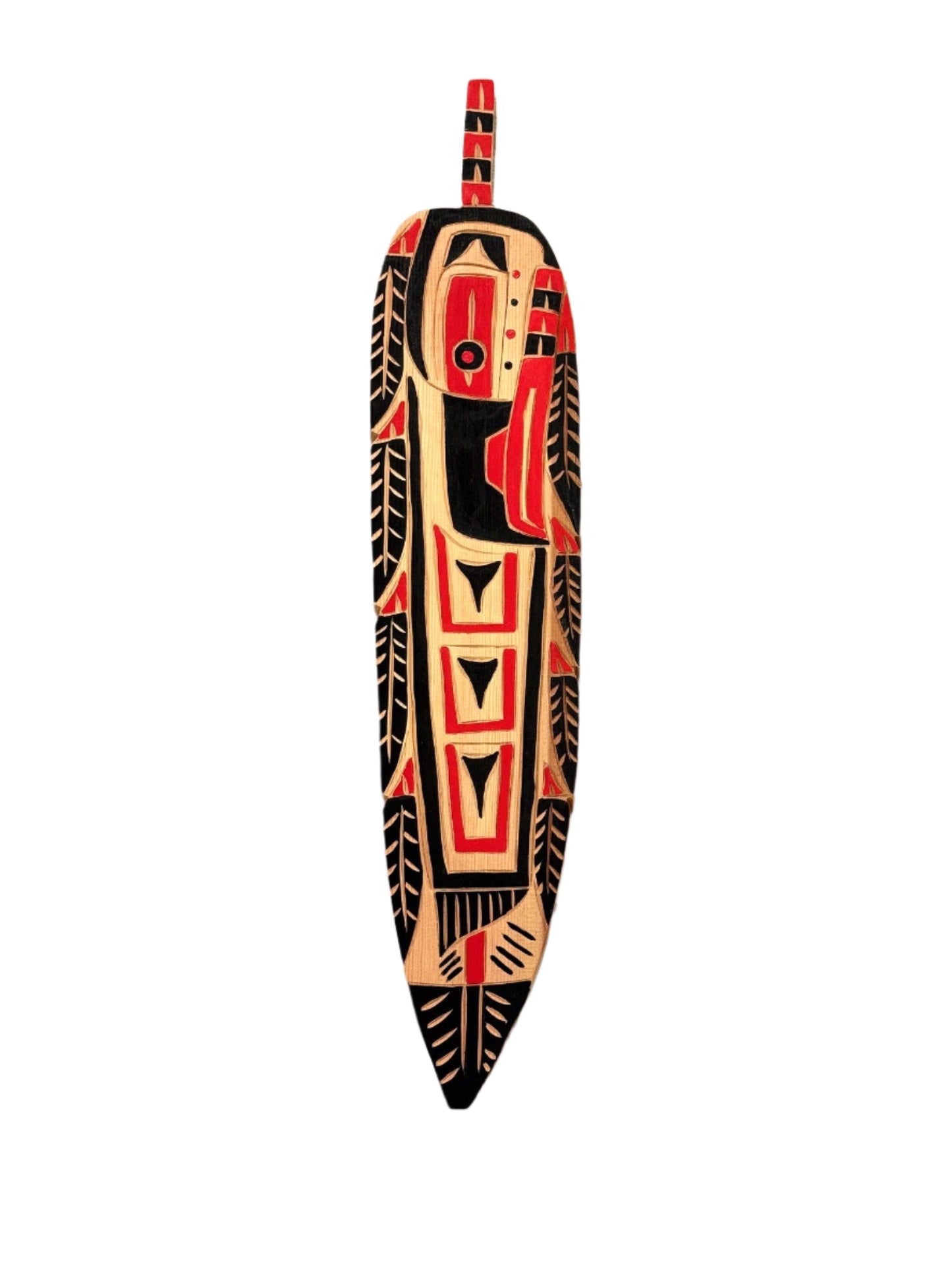 Red Cedar Raven Feather