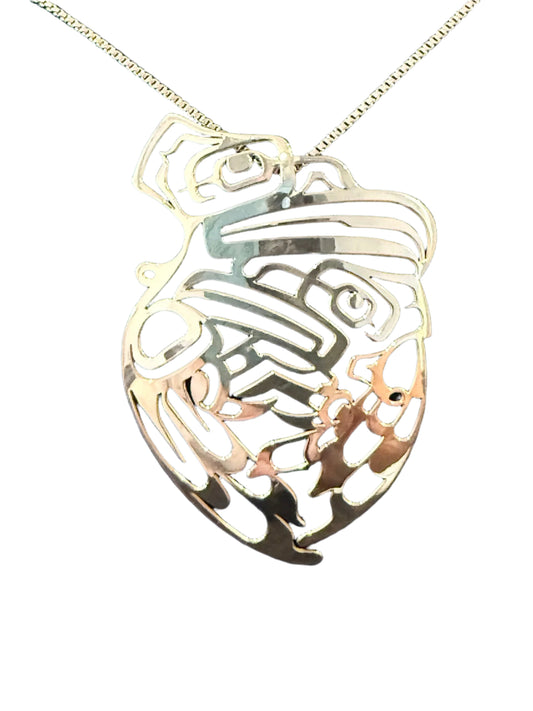 Sterling Silver Mothers Love Pendant