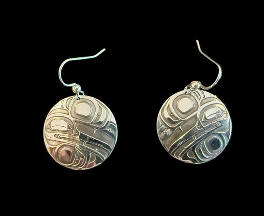 Sterling Silver Hummingbird Earrings
