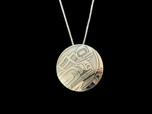 Sterling Silver Thunderbird Pendant