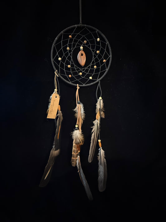 8" Dreamcatcher Jasper & Wood Beads