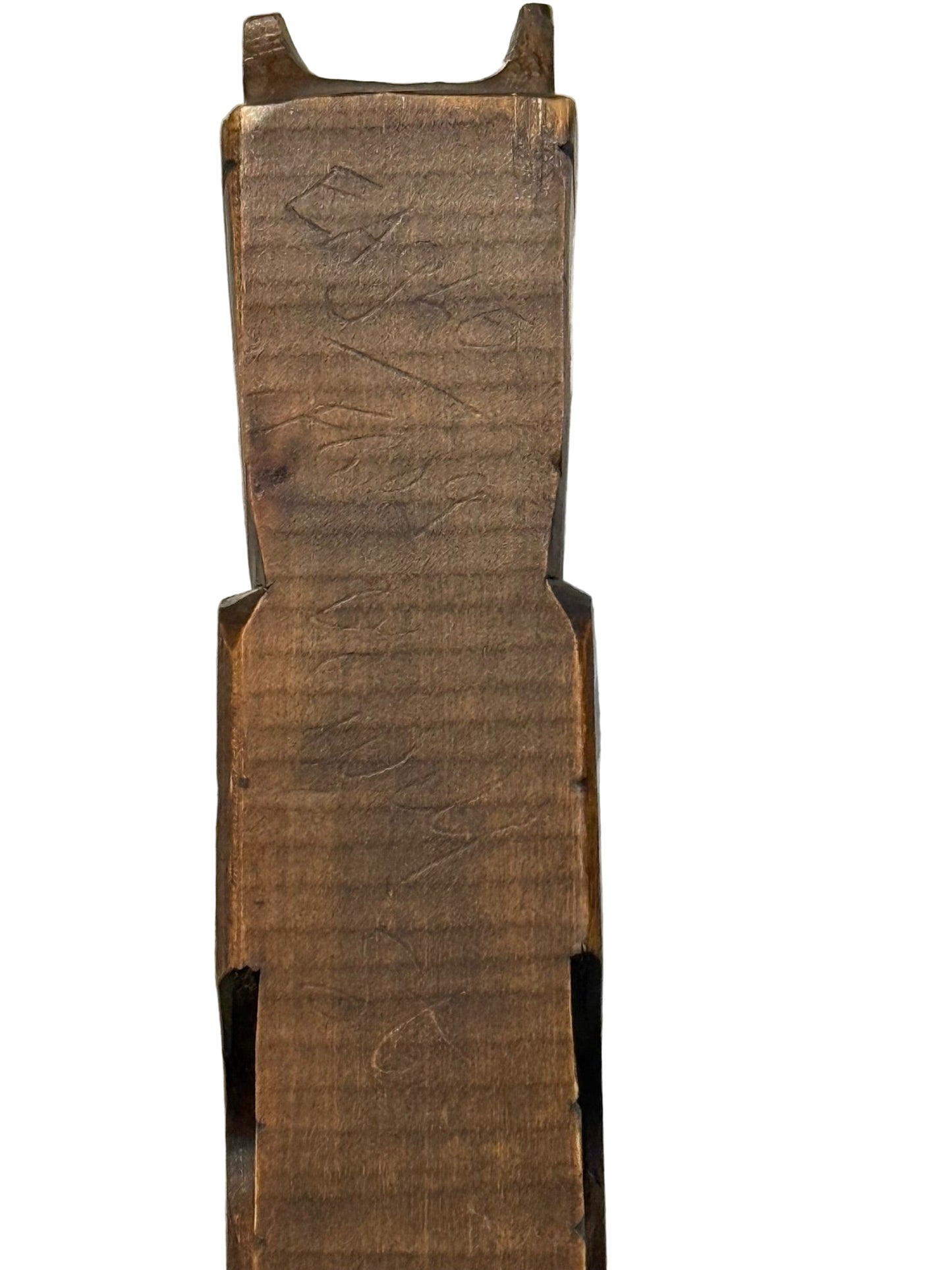 13" Chip Carved Miniature Totem Pole