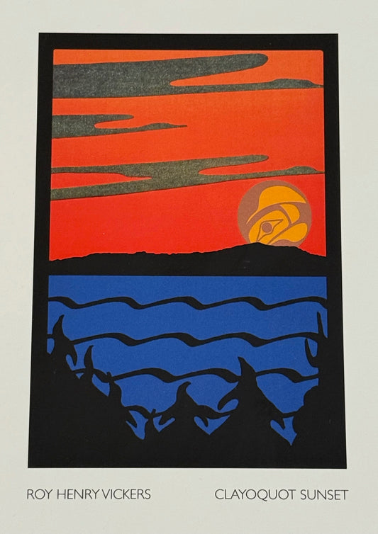 Clayoquot Sunset Art Card