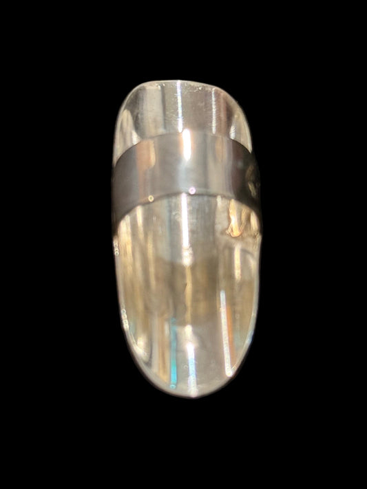 Sterling Silver Wolf Statement Ring