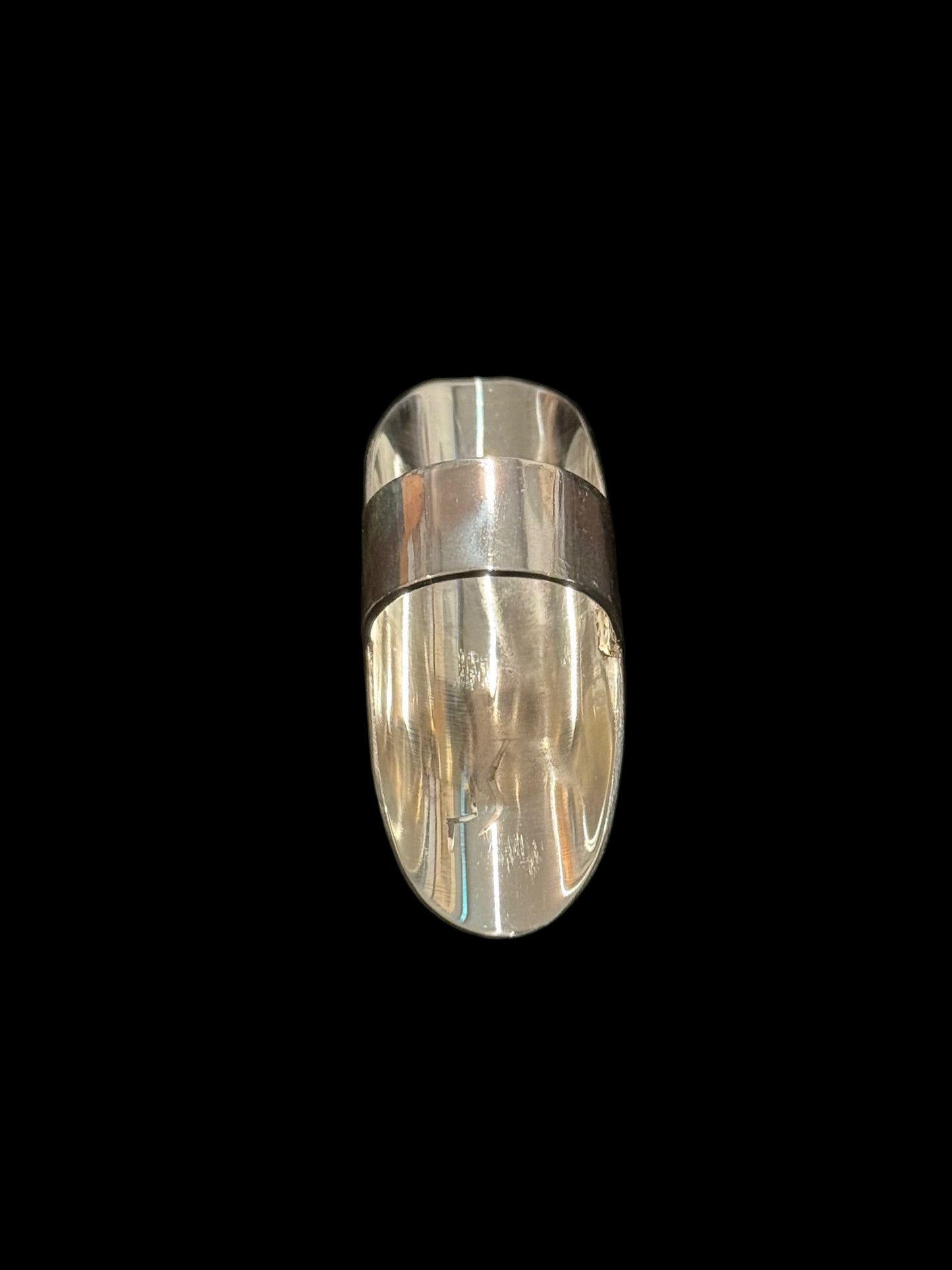 Sterling Silver Whale Statement Ring