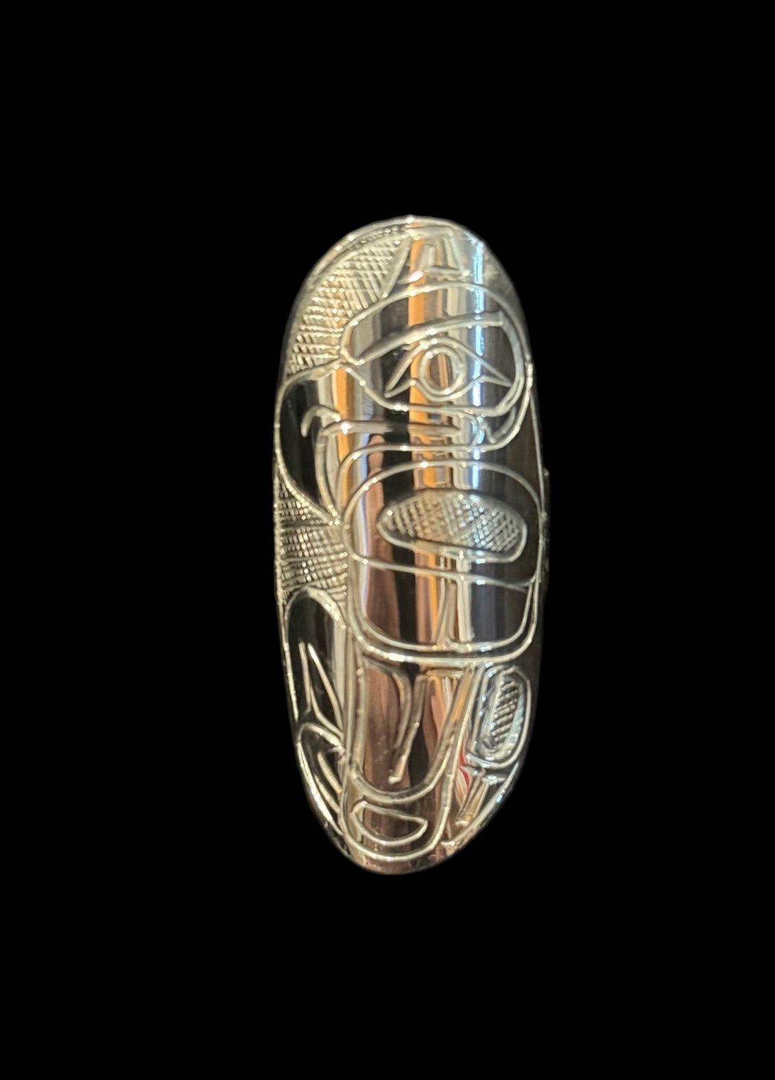 Sterling Silver Thunderbird Statement Ring