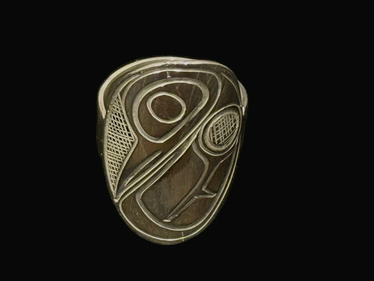 Sterling Silver Hummingbird Statement Ring