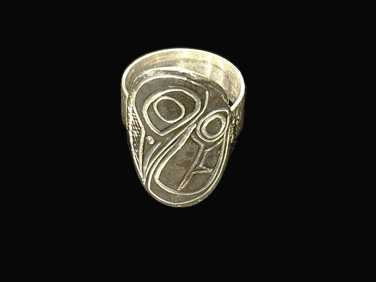 Sterling Silver Hummingbird Statement Ring