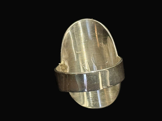 Sterling Silver Bear Statement Ring