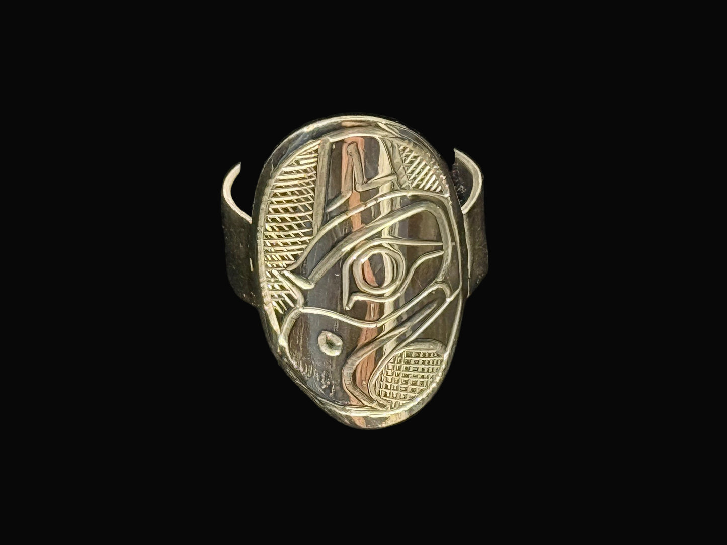 Sterling Silver Statement Thunderbird Ring