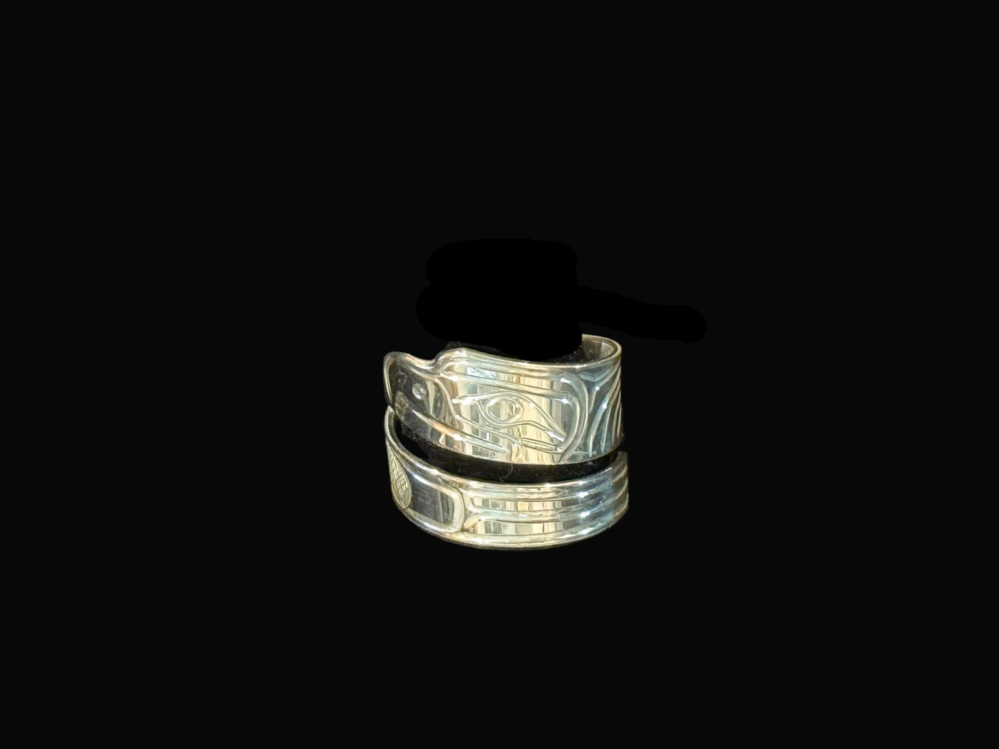 Sterling Sliver Eagle Wrap Ring