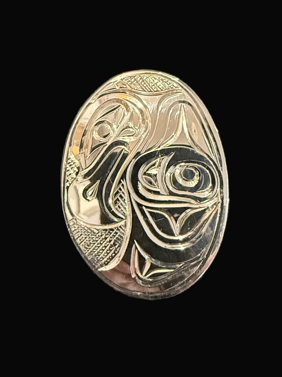 Stirling Silver Eagle Pendant