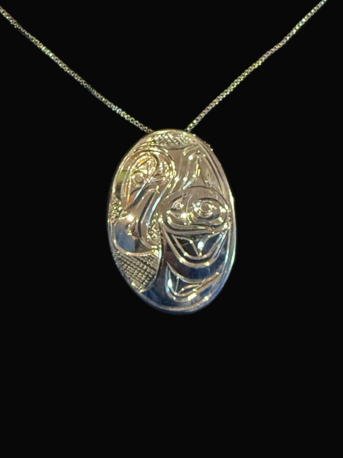 Stirling Silver Eagle Pendant
