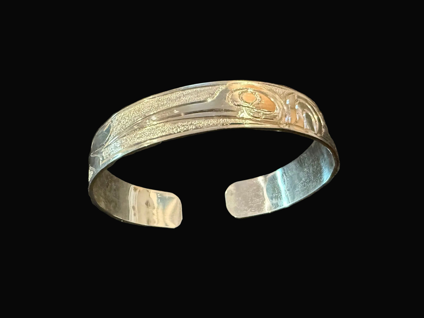 Lovel Sterling Silver 1/2" Hummingbird #2 Bracelet
